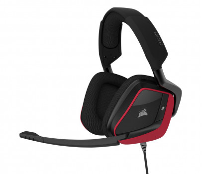 Corsair Void ELITE Surround Czarno-wiśniowy