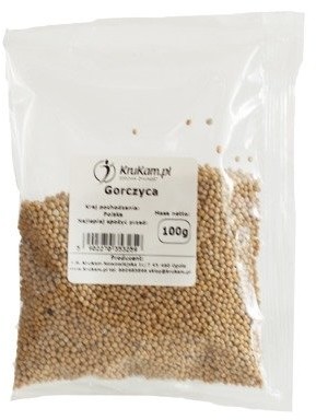 KruKam Gorczyca biała ziarno 100g