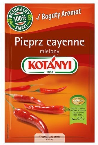 Kotanyi Pieprz cayenne mielony 25 g Kotányi