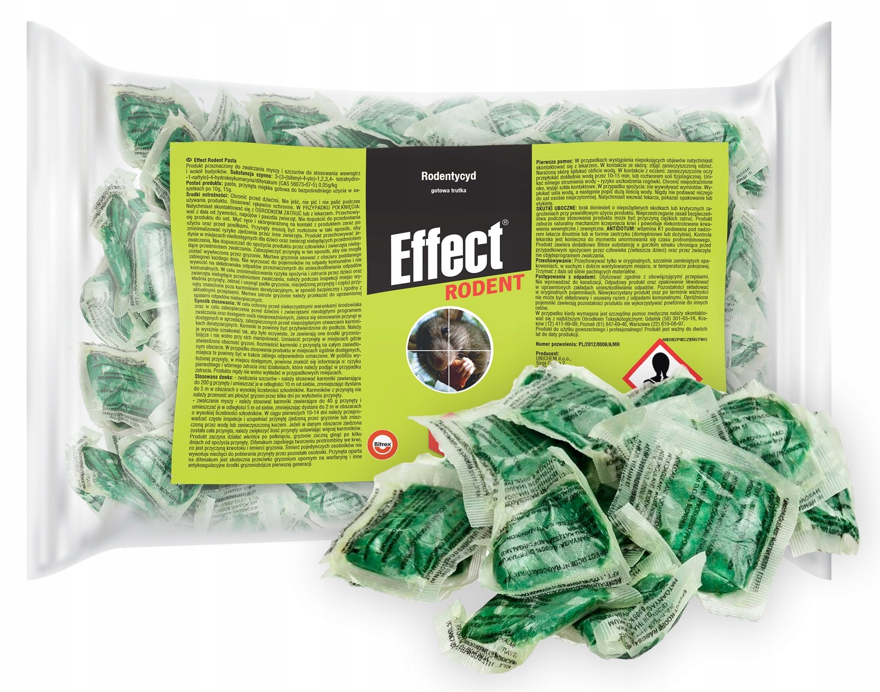 Effect Trucizna Trutka Na Myszy Krety Nornice Effect 150G