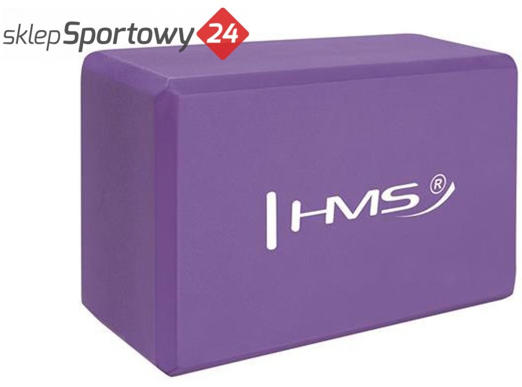 HMS KOSTKA DO JOGI DO ĆWICZEŃ BLOK KJ01 FIOL 17-44-251