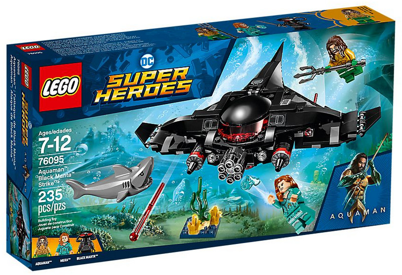 LEGO Super Heroes Aquaman. Atak Blak Manty 76095