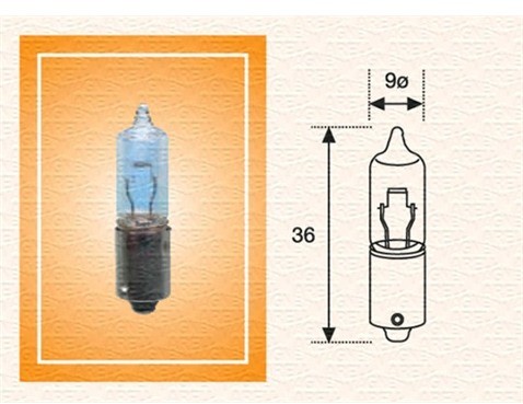 Magneti Marelli Żarówka, lampa kierunkowskazu 002051200000