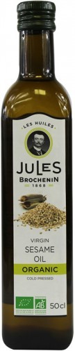 Jules Brochenin (oleje i oliwy) OLEJ SEZAMOWY VIRGIN BIO 500 ml -