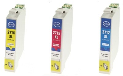 DrTusz Tusze Zamienniki T2705 do Epson C13T27054010) trójpak)