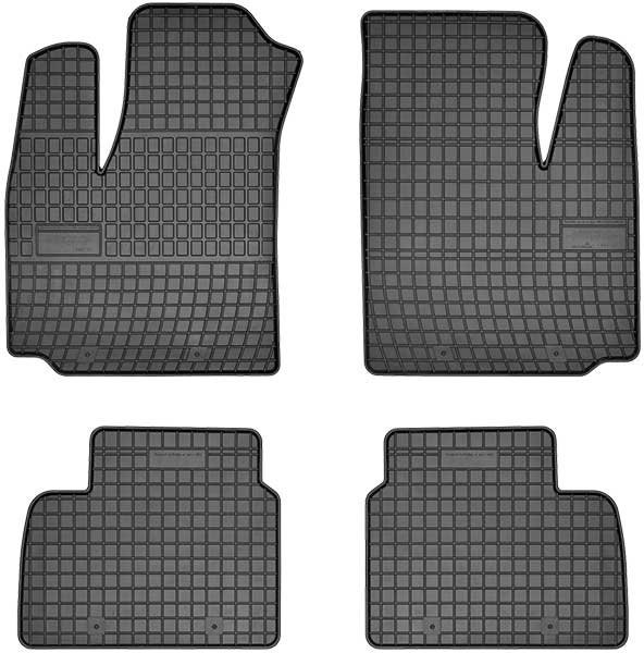 Frogum Dywaniki samochodowe gumowe Fiat Doblo I 2001-2008 (5 osobowe) 0911