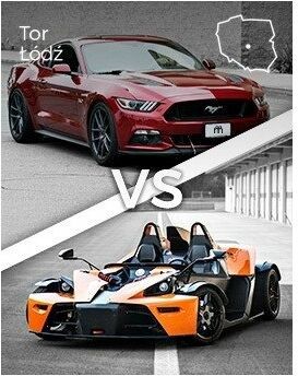 Jazda Ford Mustang vs KTM X-BOW  Tor Łódź P0006707