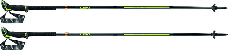 Leki Sherpa FX.One Carbon Mountaineering Poles, czarny/żółty 125cm 2022 Kijki 65220801125