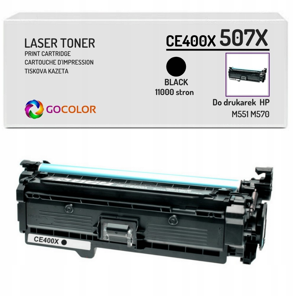Toner zamienny z Hp 507X Bk Enterprise 500 M551XH