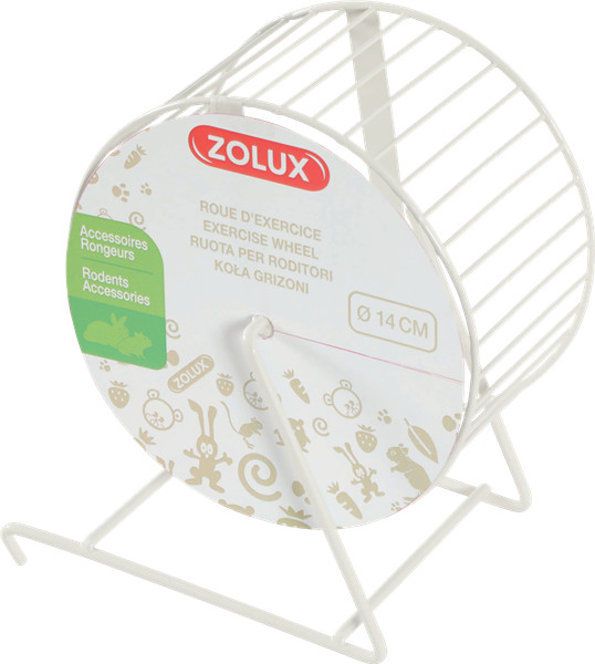 Zolux Kołowrotek metalowy 14 cm kol beżowy