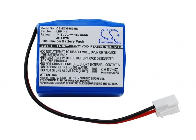Cameron Sino Biocare ECG-9801 LBP144 1800mAh 26.64Wh Li-Ion 14.8V Cameron Sino)