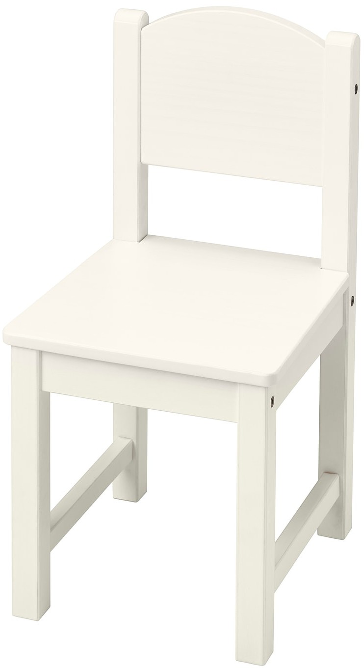 Ikea SUNDVIK białe krzesełko dziecięce