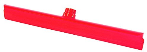 Maya Professional Tools 48400  3 jednoczęściowa ściągaczka wody, wyjątkowo higieniczny, FBK/higieny środków spożywczych, 400 MM, czerwony 48400-3