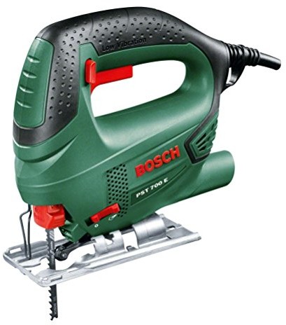 Bosch Home and Garden wyrzynarka PST 700 E, 1 ostrze do piły T 144 D do drewna, walizka, zielony 06033A0000