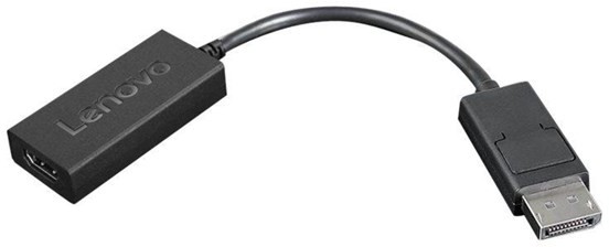 Lenovo video / audio adaptor - DisplayPort / HDMI - 22.5 cm 4X90R61023
