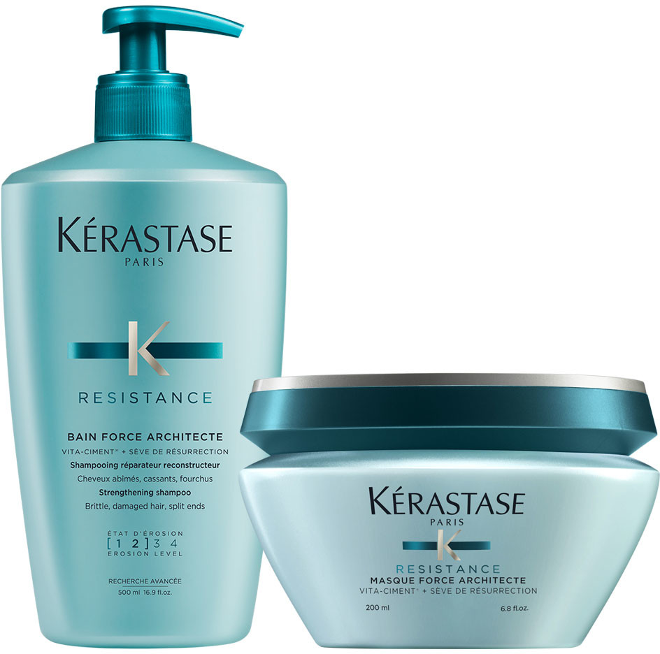Kerastase Cement Architecte Szampon 500 Maska 200