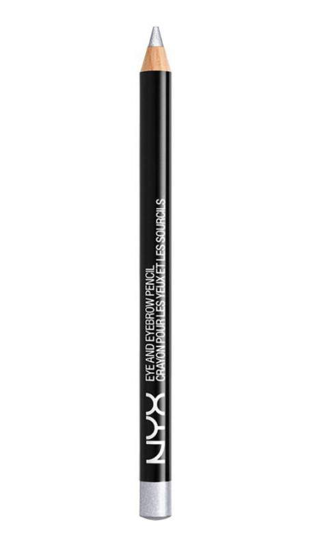 NYX professional makeup Professional Makeup - EYE AND EYEBROW PENCIL - Wielozadaniowa kredka do oczu - 905 - Silver
