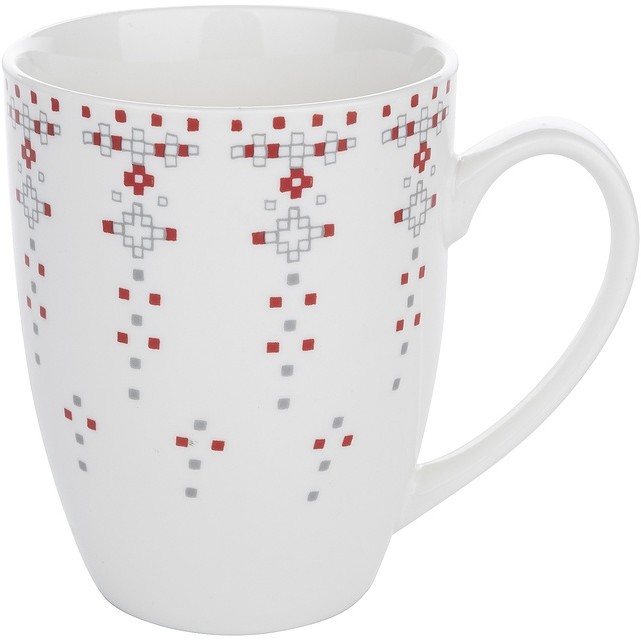 Florina Merry Biały 330 Ml Kubek Porcelanowy