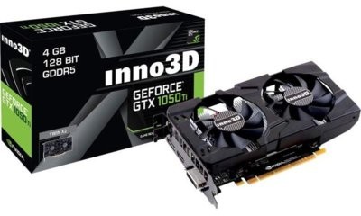 Inno3D GeForce GTX 1050 Ti TwinX2 (N105T-1DDV-M5CM)
