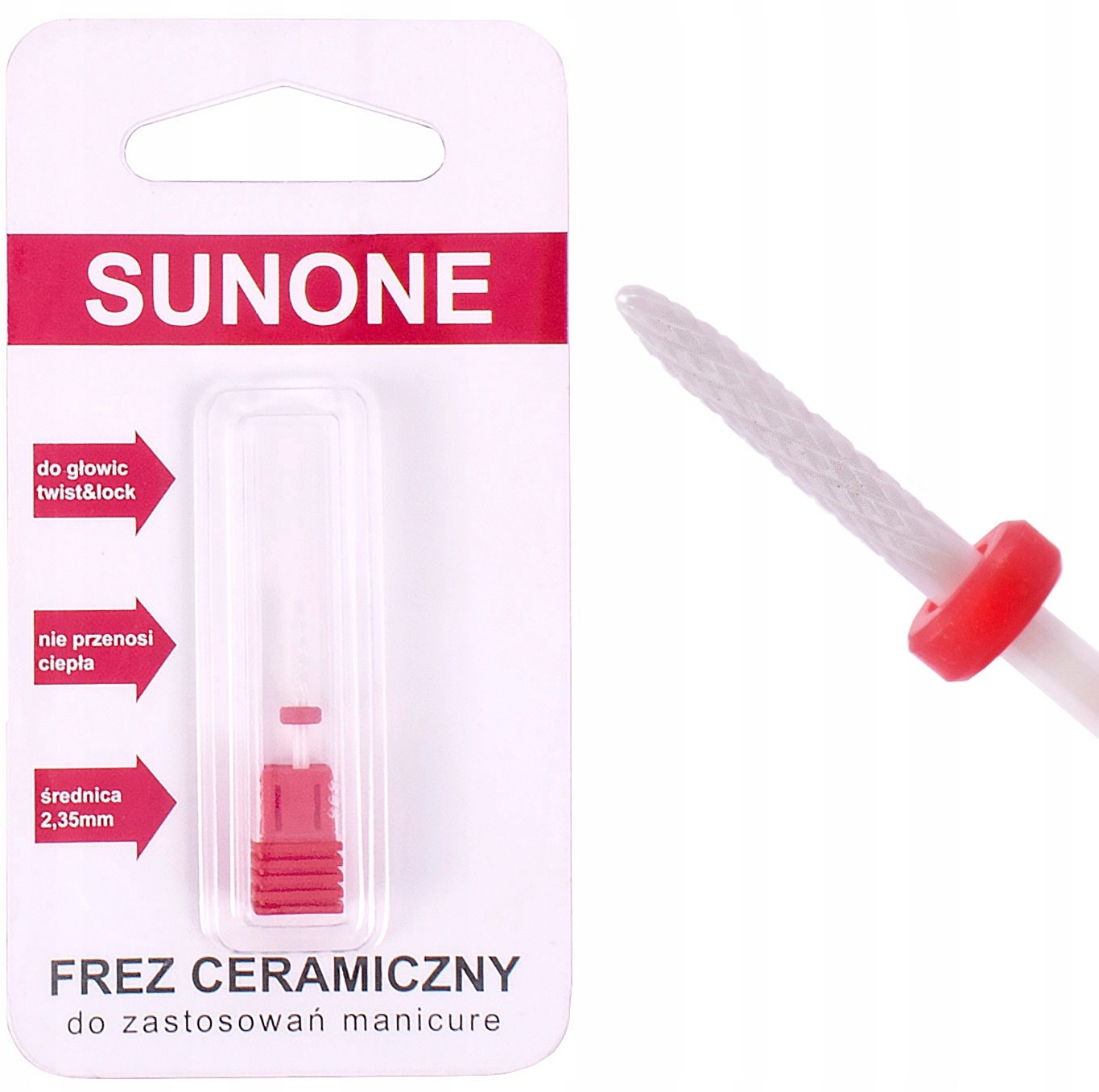 SunOne Frez Ceramiczny Szczelinowy Delikatny Żel