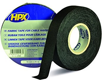 HPX li1925 len  taśma izolacyjna 19 MM X 25 m, kolor czarny MLI1925