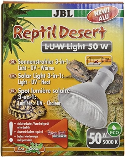 JBL reflektor-reflektor solarny do pustyni Terraria, aluminium, gada Desert L-U-W, 50 W