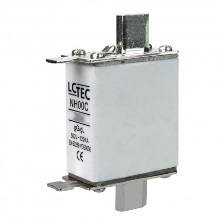 LCTec Wkładka topikowa przemysłowa zwłoczna kompaktowa BM 50A WT-00 gG/gL 500V NH00C 1768 NH00C50A