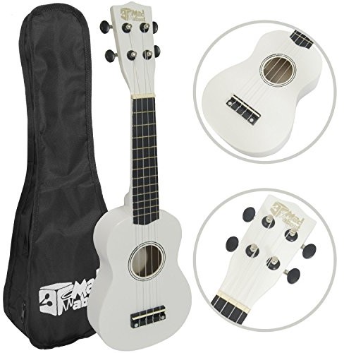 Mad About Ukulele, biały SU8-WH