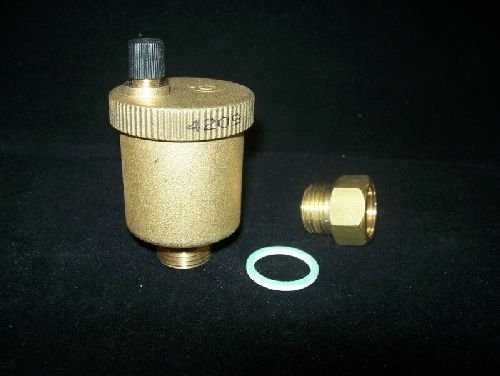 Caleffi 5021 odpowietrznik 1/2, z blokadą