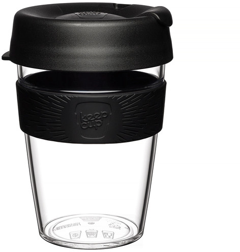 KeepCup Original Clear Edition Black 340ml CCBLA12
