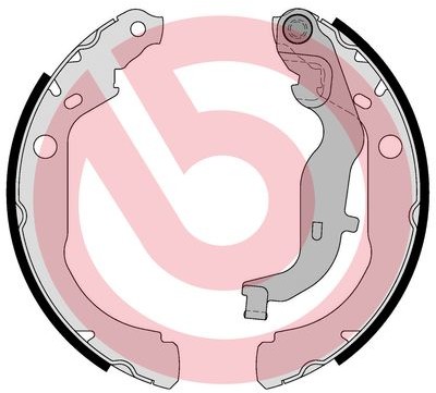BREMBO Zestaw szczęk hamulcowych S 68 549 S 68 549