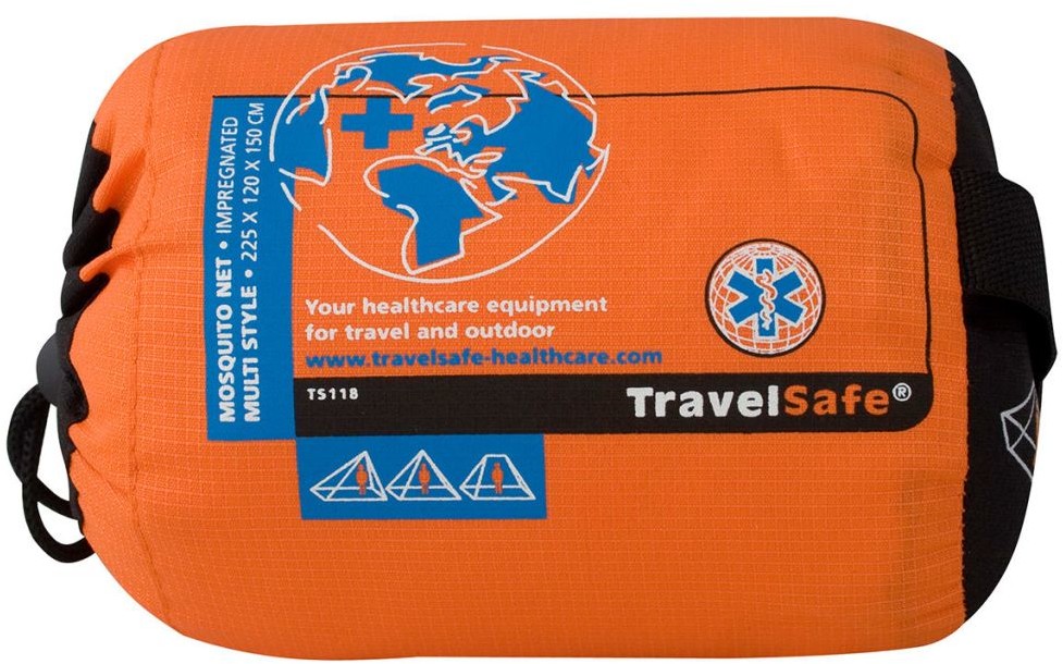 Van Bergen Sports Travelsafe Moskitiera turystyczna Multi Style, 1-osobowa, TS118