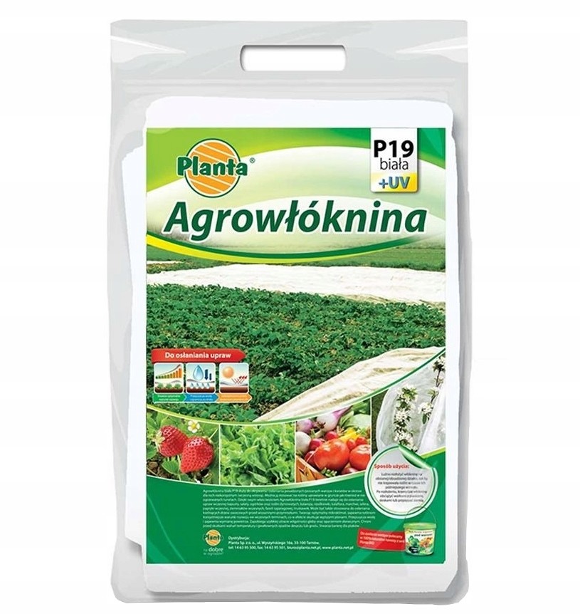 Agrowłóknina Osłaniająca Biała 2,1X10M 19G