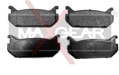 MaxGear Zestaw klocków hamulcowych, hamulce tarczowe 19-0460