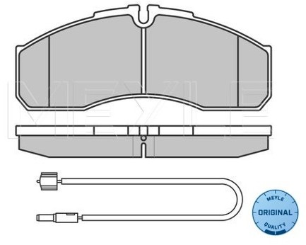 Wulf Gaertner Autoparts Zestaw klocków hamulcowych, hamulce tarczowe Wulf Gaertner Autoparts 025 291 6020/W