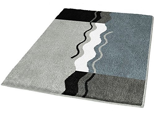 Kleine Wolke 5503977225 Vanessa dywanik łazienkowy poliakryl Platyna 5503977129