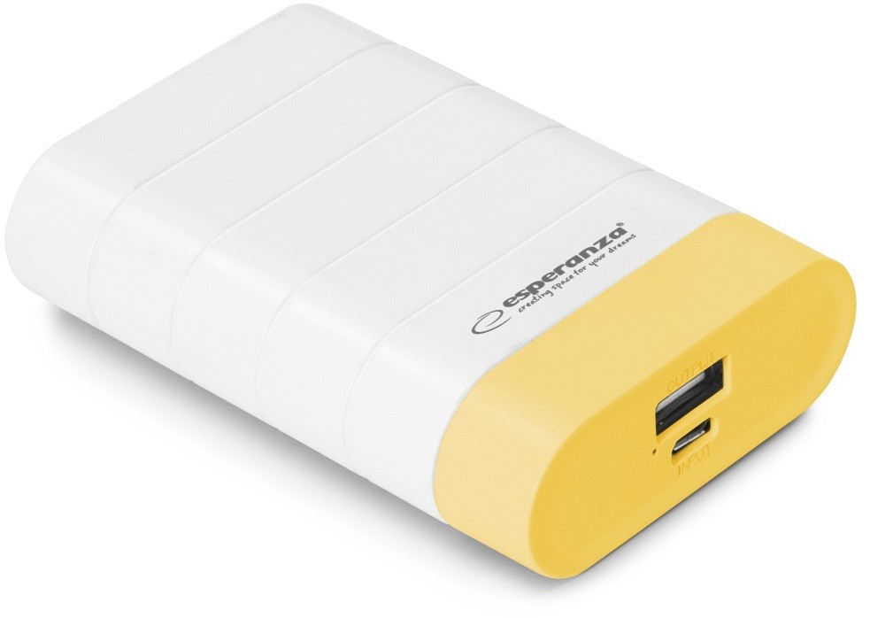 Esperanza Graviton 4800mAh Biało-żółty (EMP110WY)
