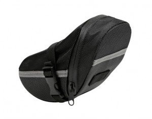 Lampa D40 przy siodle torba Czarny 94595