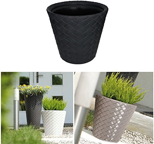 Prosperplast doniczka, czarny