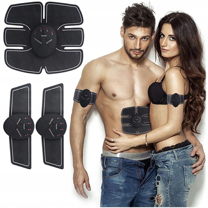 Elektrostymulator Mięśni Brzucha Ems Zestaw 3W1