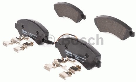 Bosch Zestaw klocków hamulcowych, hamulce tarczowe 0 986 494 580