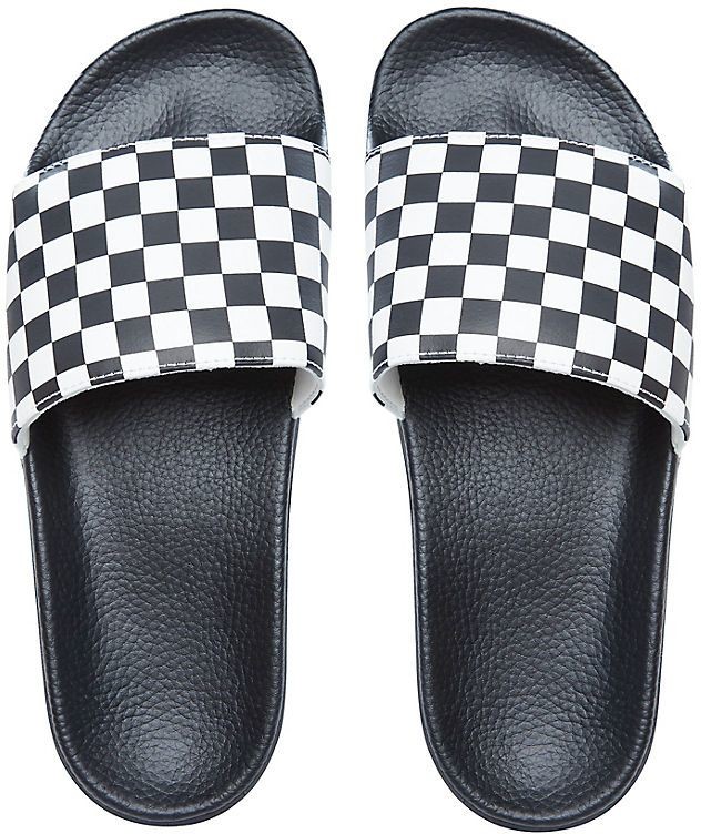 Vans klapki SLIDE-ON CHECKERBOARD) White