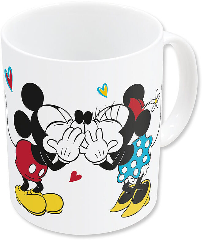 Disney Minnie Mouse Kubek w kolorze białym ze wzorem - 325 ml 4260636944161