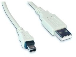 Zdjęcia - Kabel Gembird Cablexpert CC-USB2-AM5P-3 USB A, Mini-USB B, 0.9 m, Biały ...nie z tej zie 