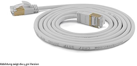 wantecWire wantecwire 7184 Extra cienkie kabel połączeniowy z najwyższa jakość Szary