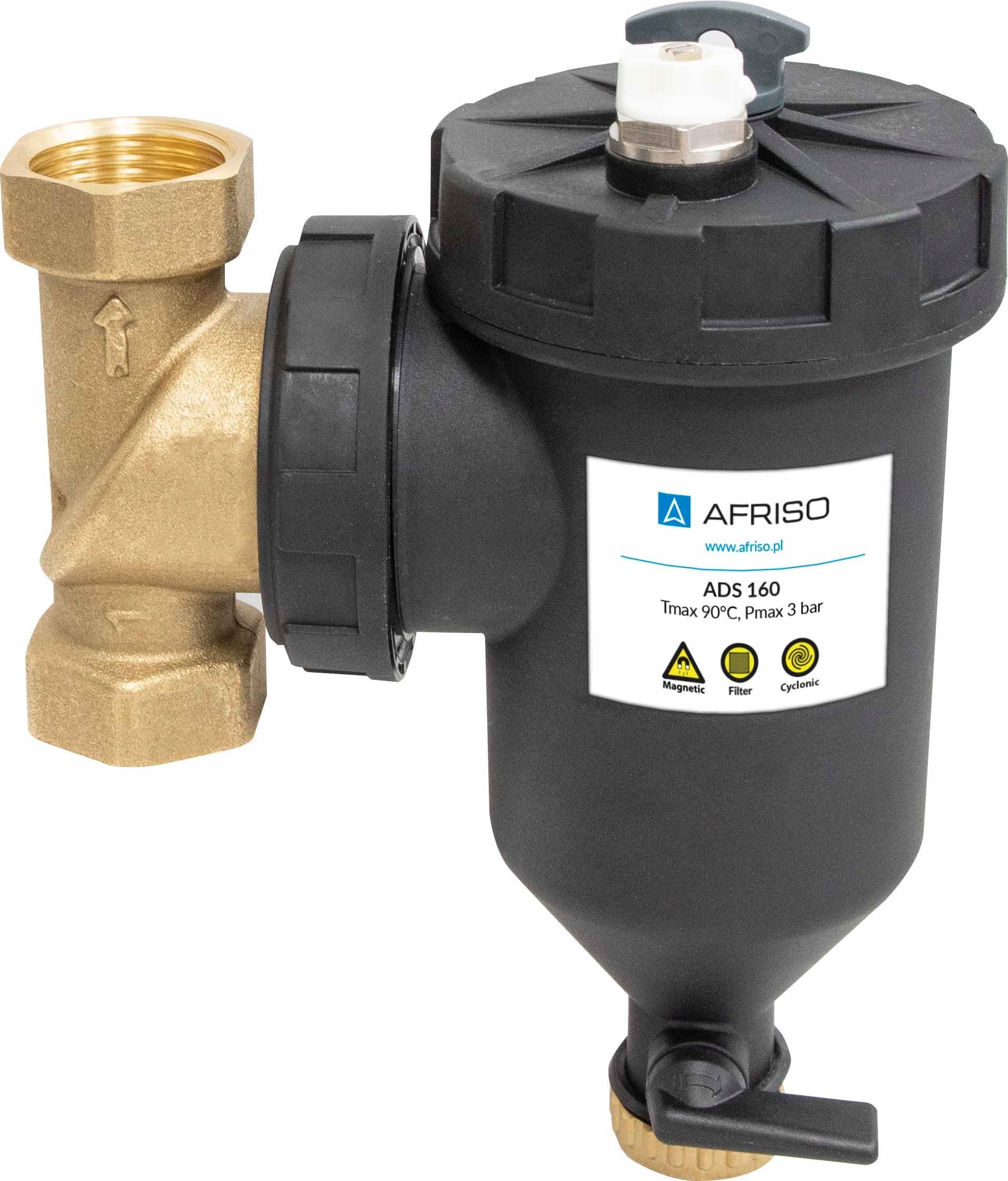 Afriso Magnetyczny Separator Zanieczyszczeń ADS160