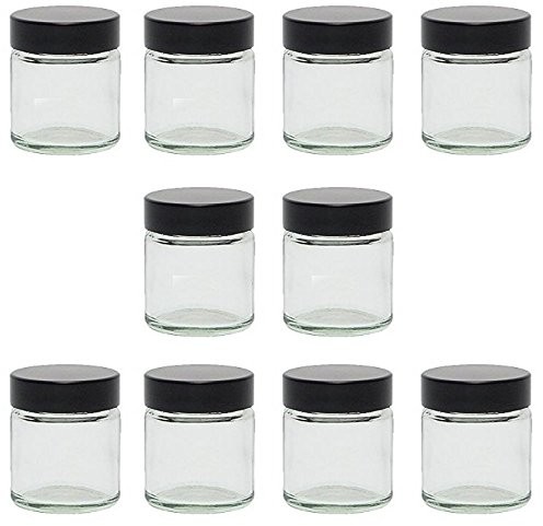 Viva Haushaltswaren VIVA artykuły gospodarstwa domowego  tygiel szklany z wieczkiem różne rozmiary / liczba sztuk, przezroczysty, 30 ml 38369