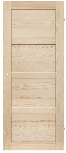 Drzwi pełne Connemara 80 prawe sosna bezsęczna IND19_SW0641C