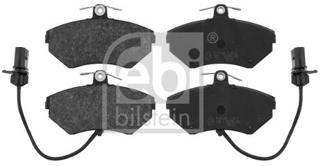 FEBI Zestaw klocków hamulcowych, hamulce tarczowe FEBI 16340