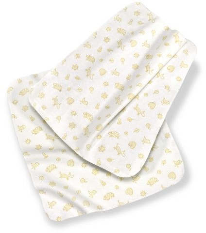 SETEX Podwójny zestaw setex Molton chusty wielofunkcyjne, biały, 40x40 cm 1310 040040 031 005 (SE0)